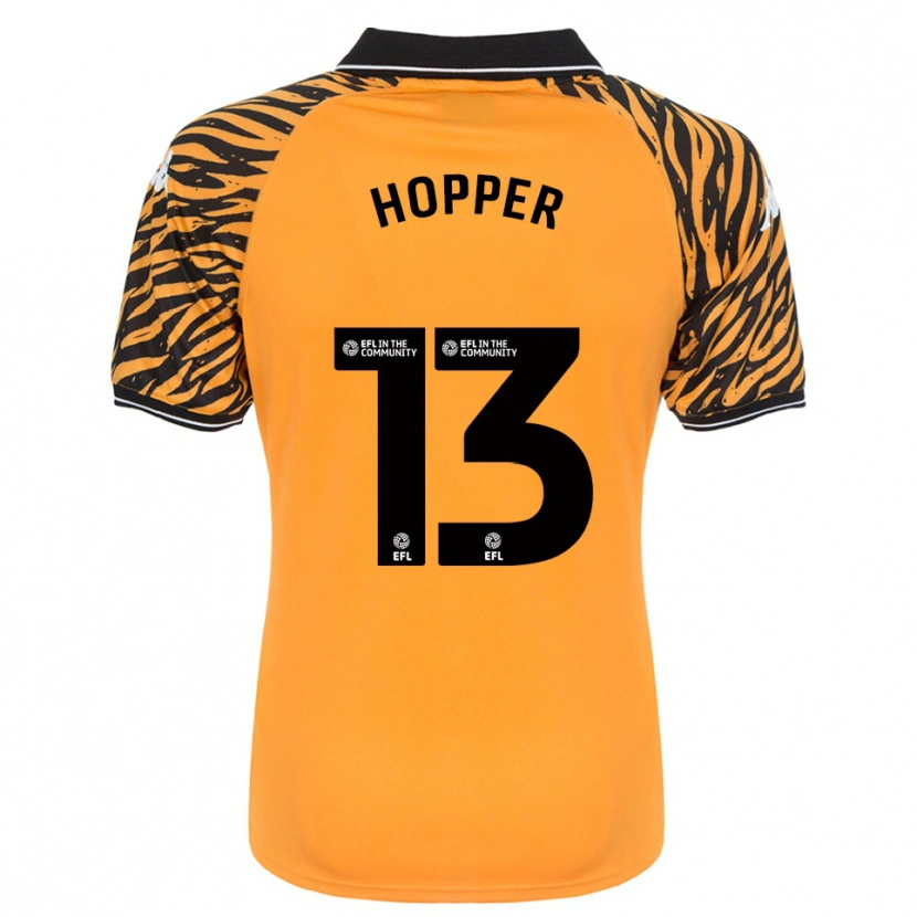 Danxen Damen Jake Hopper #13 Orange Schwarz Heimtrikot Trikot 2025/26 T-Shirt
