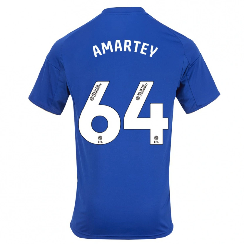 Danxen Damen Bobby Amartey #64 Blau Gold Heimtrikot Trikot 2025/26 T-Shirt