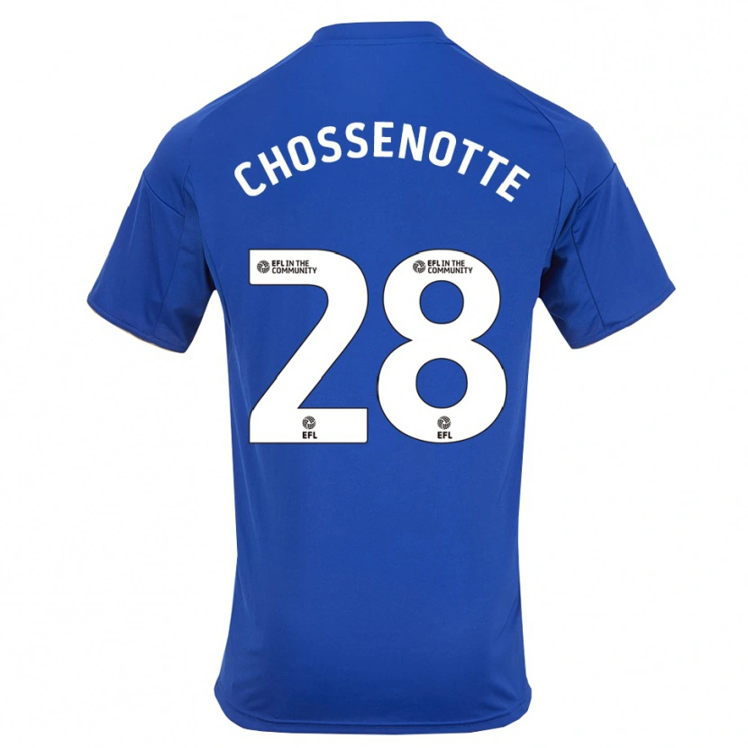 Danxen Damen Shana Chossenotte #28 Blau Gold Heimtrikot Trikot 2025/26 T-Shirt