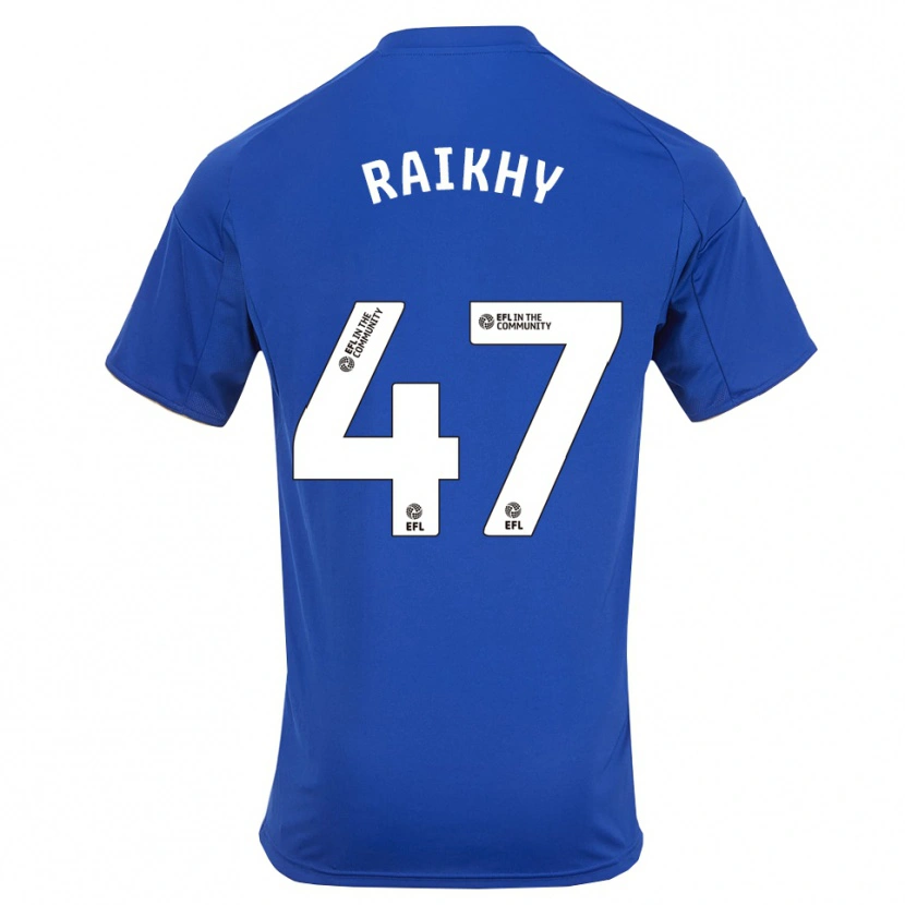 Danxen Damen Arjan Raikhy #47 Blau Gold Heimtrikot Trikot 2025/26 T-Shirt