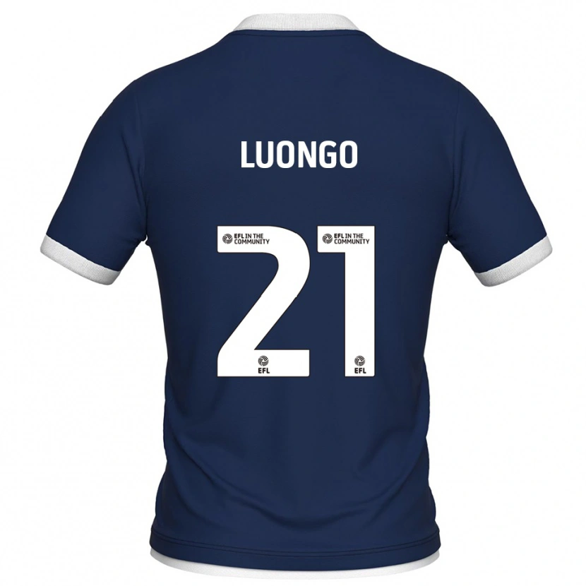 Danxen Damen Massimo Luongo #21 Marine Weiß Heimtrikot Trikot 2025/26 T-Shirt