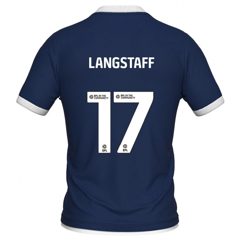 Danxen Damen Macaulay Langstaff #17 Marine Weiß Heimtrikot Trikot 2025/26 T-Shirt