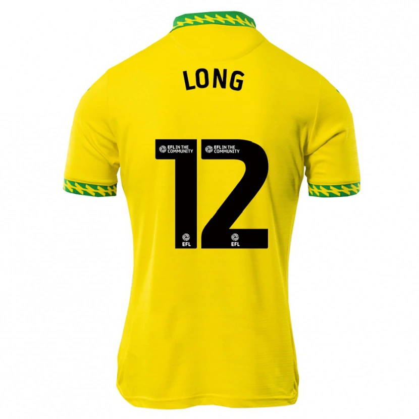 Danxen Damen George Long #12 Weiß Grün Heimtrikot Trikot 2025/26 T-Shirt