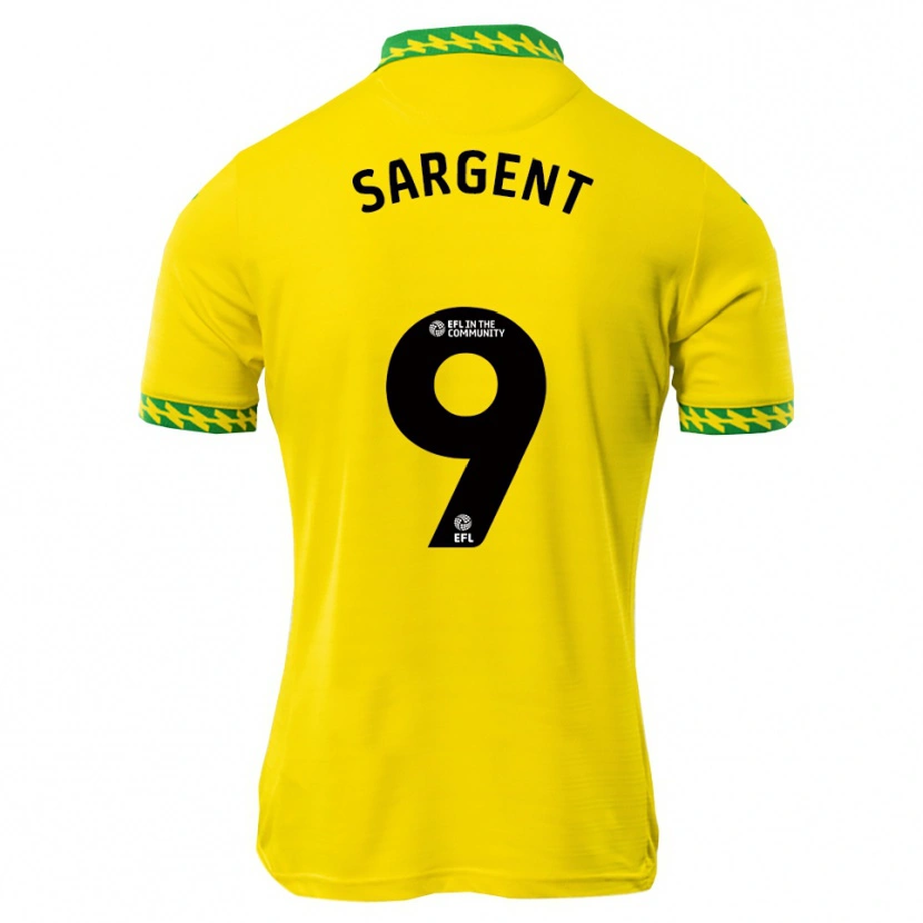 Danxen Damen Josh Sargent #9 Weiß Grün Heimtrikot Trikot 2025/26 T-Shirt