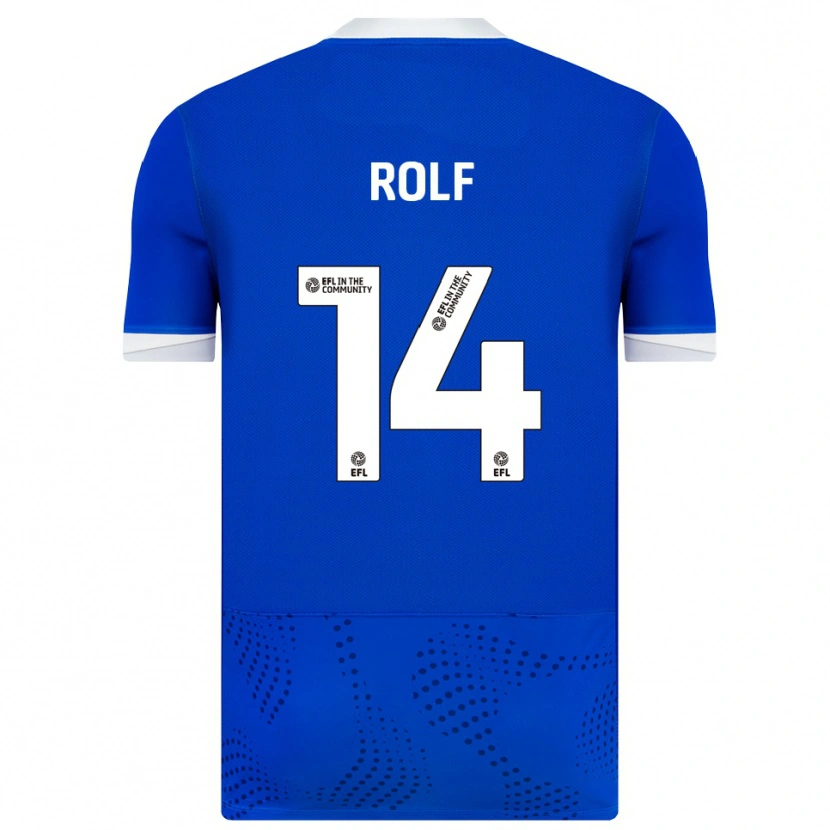 Danxen Damen Annie Rolf #14 Blau Weiß Heimtrikot Trikot 2025/26 T-Shirt