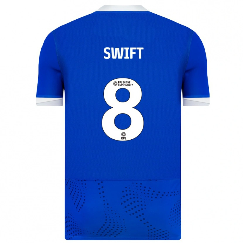 Danxen Damen John Swift #8 Blau Weiß Heimtrikot Trikot 2025/26 T-Shirt