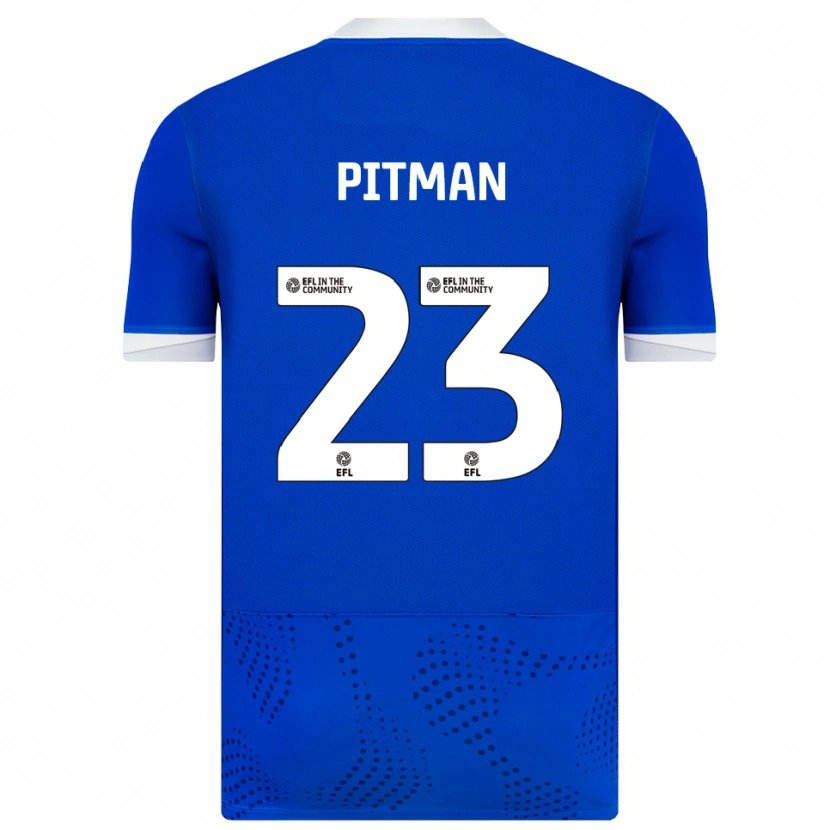 Danxen Damen Emily Pitman #23 Blau Weiß Heimtrikot Trikot 2025/26 T-Shirt