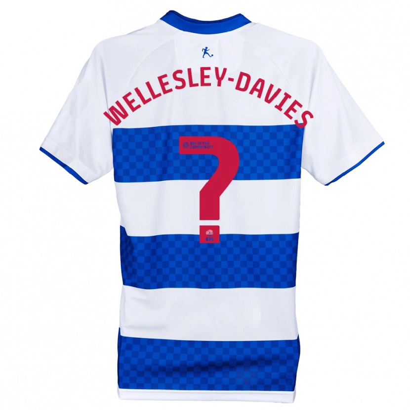 Danxen Damen Lilly Wellesley-Davies #0 Blau Weiß Heimtrikot Trikot 2025/26 T-Shirt
