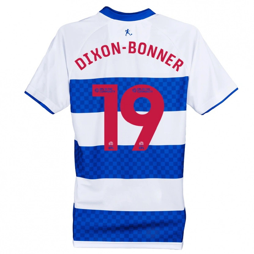 Danxen Damen Elijah Dixon-Bonner #19 Blau Weiß Heimtrikot Trikot 2025/26 T-Shirt