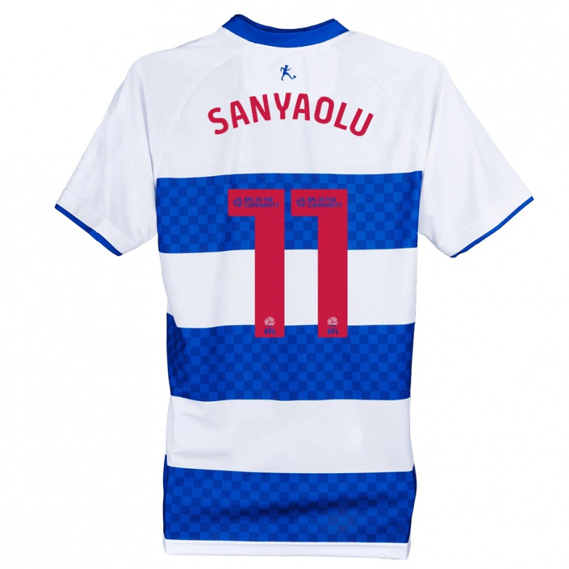 Danxen Damen Philip Sanyaolu #11 Blau Weiß Heimtrikot Trikot 2025/26 T-Shirt