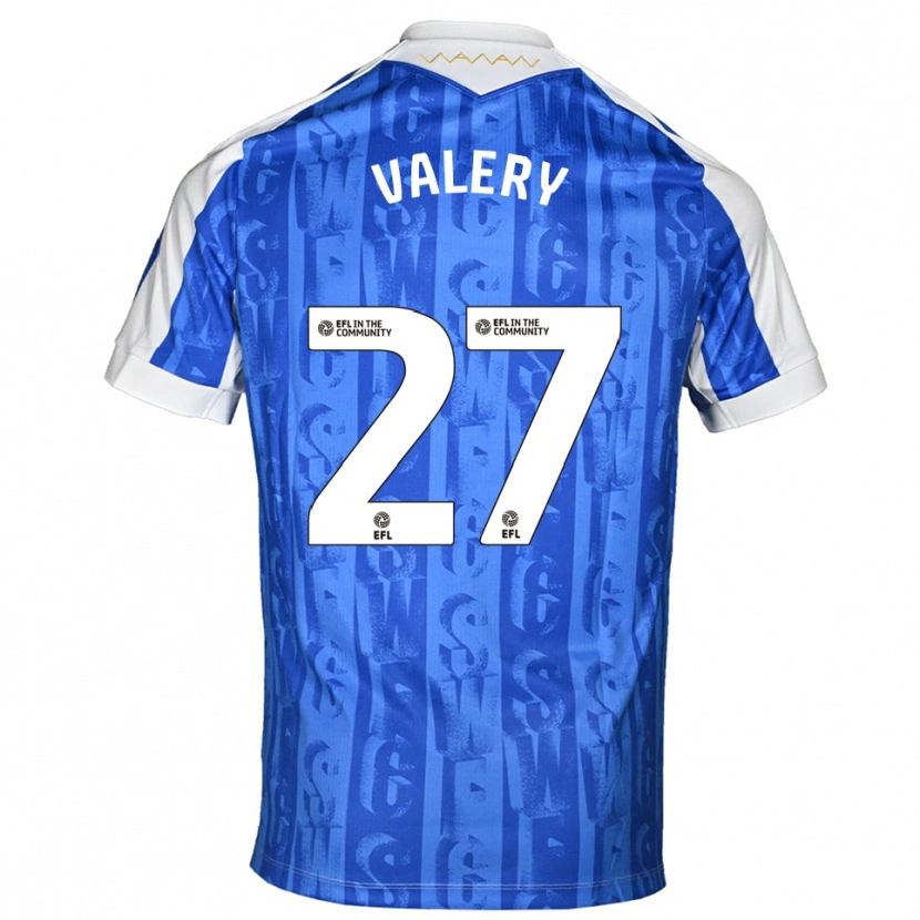 Danxen Damen Yan Valery #27 Blau Weiß Heimtrikot Trikot 2025/26 T-Shirt