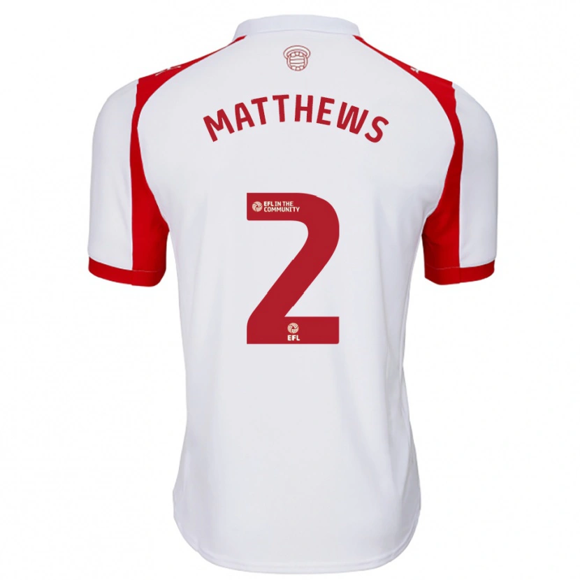 Danxen Damen Abdulhalim Okunola #2 Weiß Rot Heimtrikot Trikot 2025/26 T-Shirt