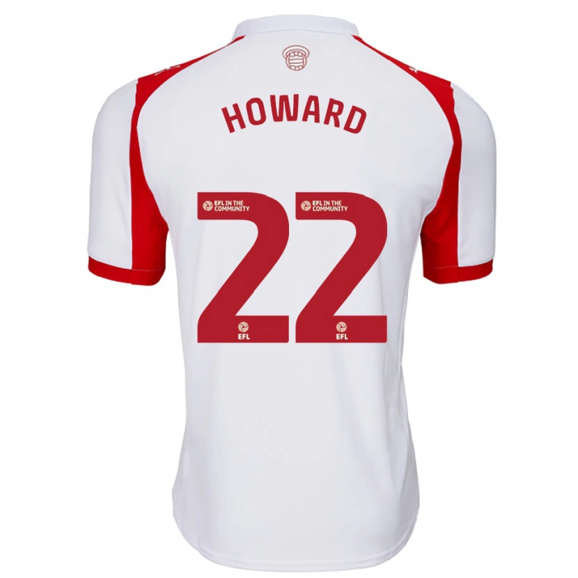 Danxen Damen Bethany-May Howard #22 Weiß Rot Heimtrikot Trikot 2025/26 T-Shirt