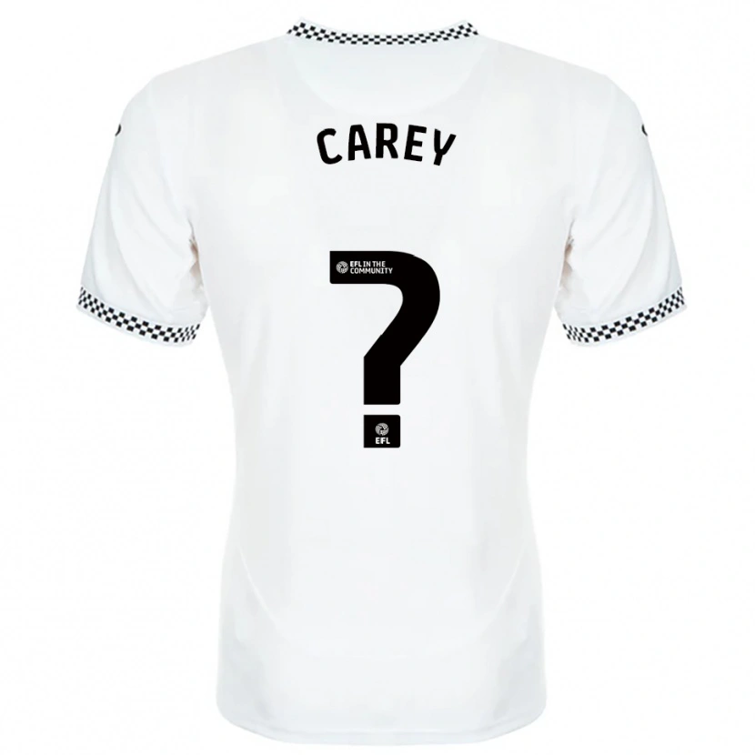 Danxen Damen Joshua Carey #0 Weiß Orange Heimtrikot Trikot 2025/26 T-Shirt