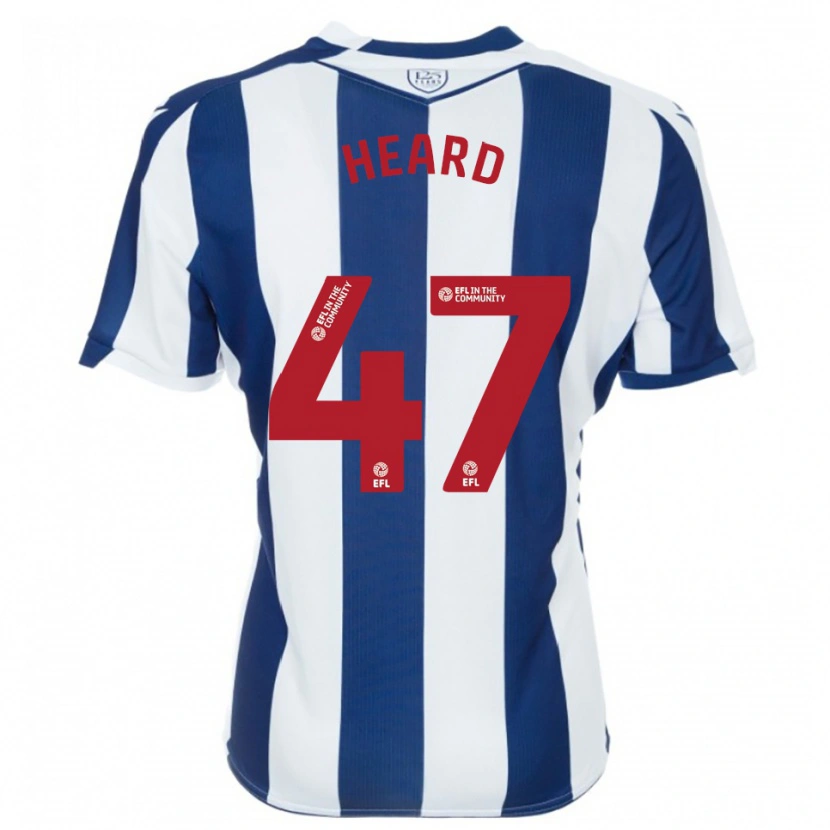 Danxen Damen Fenton Heard #47 Marine Weiß Heimtrikot Trikot 2025/26 T-Shirt