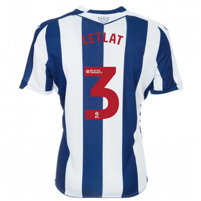 Danxen Damen Adam Letlat #3 Marine Weiß Heimtrikot Trikot 2025/26 T-Shirt