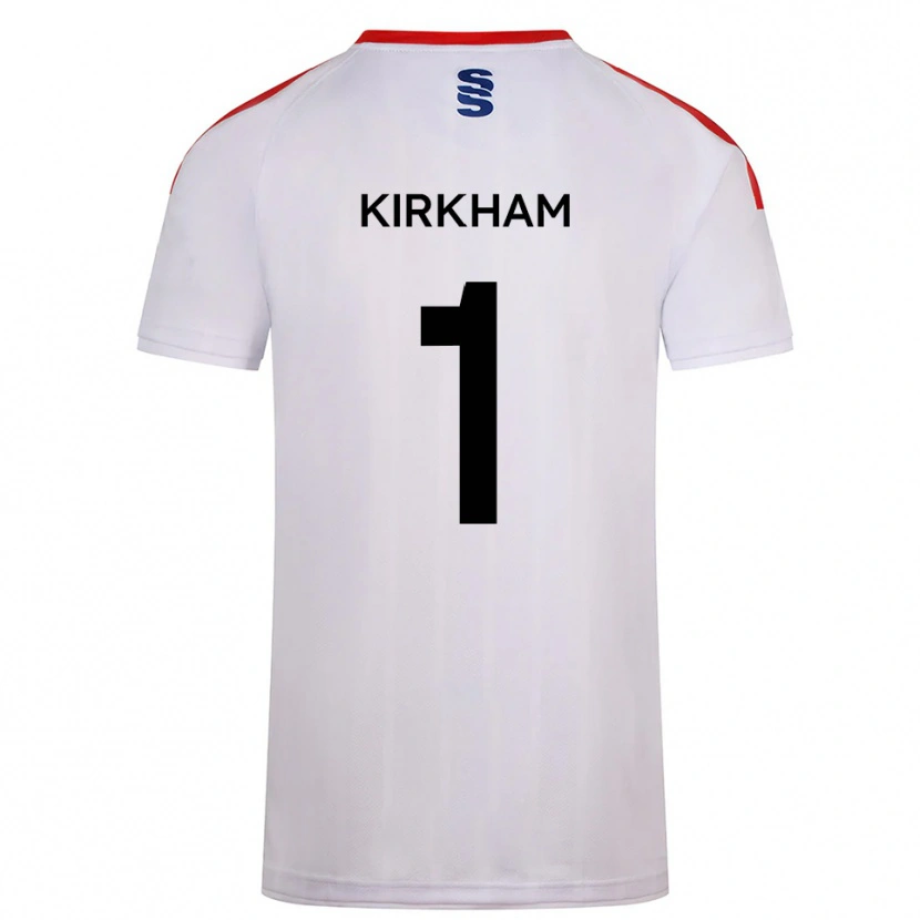 Danxen Damen Skye Kirkham #1 Weiß Marine Heimtrikot Trikot 2025/26 T-Shirt