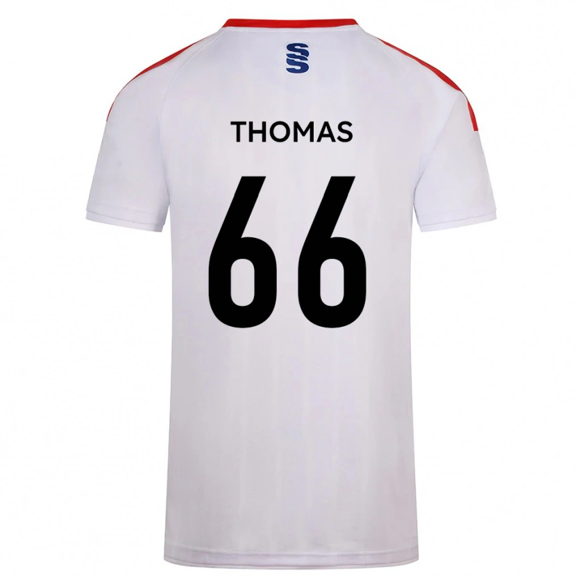 Danxen Damen Luca Thomas #66 Weiß Marine Heimtrikot Trikot 2025/26 T-Shirt