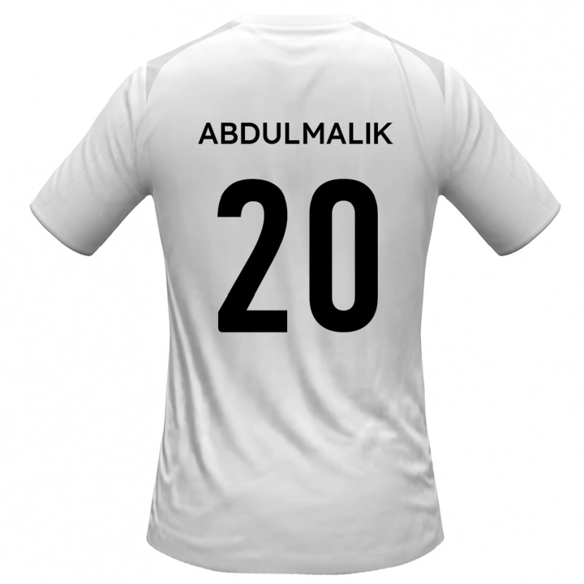 Danxen Damen Abdul Abdulmalik #20 Weiß Grau Heimtrikot Trikot 2025/26 T-Shirt