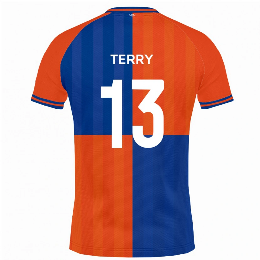 Danxen Damen Mason Terry #13 Orange Königsblau Heimtrikot Trikot 2025/26 T-Shirt