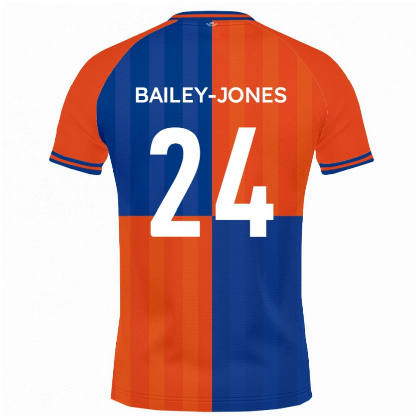 Danxen Damen William Bailey-Jones #24 Orange Königsblau Heimtrikot Trikot 2025/26 T-Shirt
