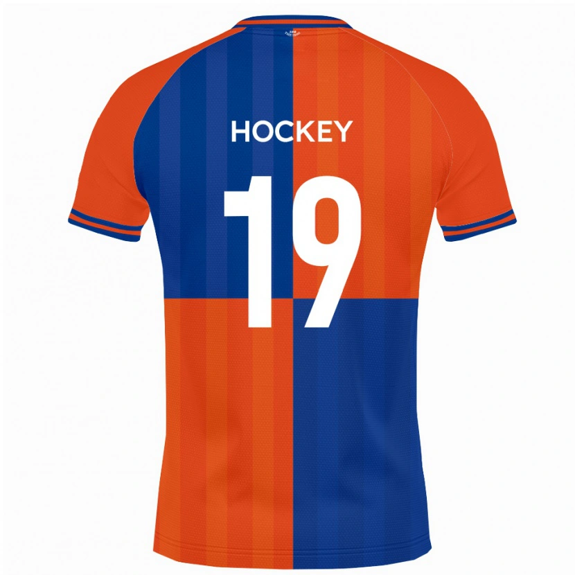 Danxen Damen Freddie Hockey #19 Orange Königsblau Heimtrikot Trikot 2025/26 T-Shirt