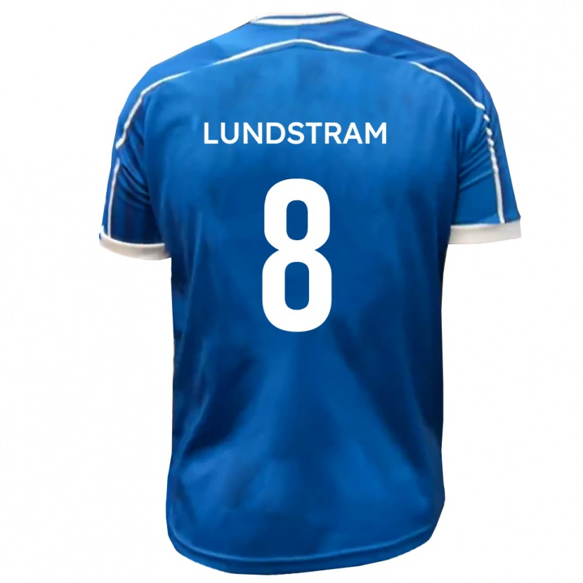 Danxen Damen Josh Lundstram #8 Blau Weiß Heimtrikot Trikot 2025/26 T-Shirt