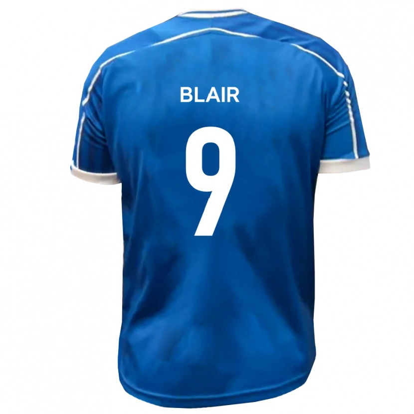 Danxen Damen Aaron Blair #9 Blau Weiß Heimtrikot Trikot 2025/26 T-Shirt