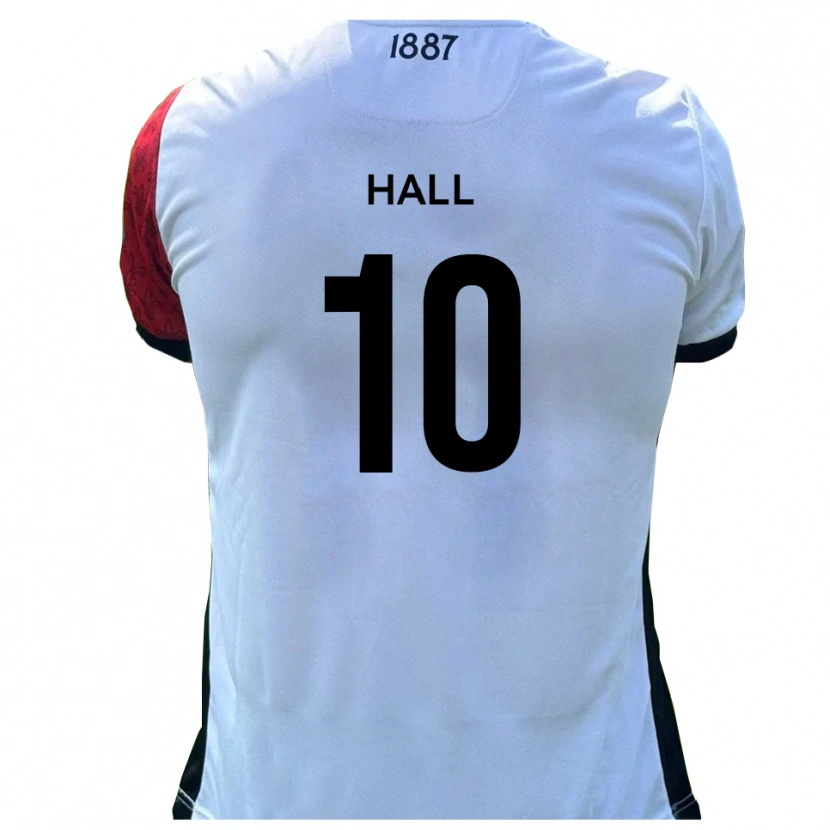 Danxen Damen Luke Hall #10 Rot Weiß Heimtrikot Trikot 2025/26 T-Shirt