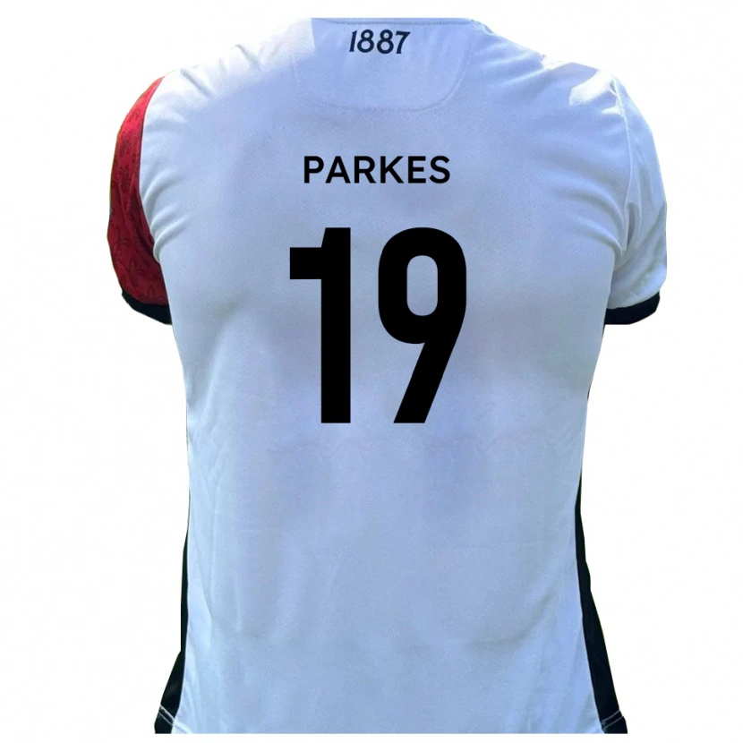 Danxen Damen Sonny Parkes #19 Rot Weiß Heimtrikot Trikot 2025/26 T-Shirt