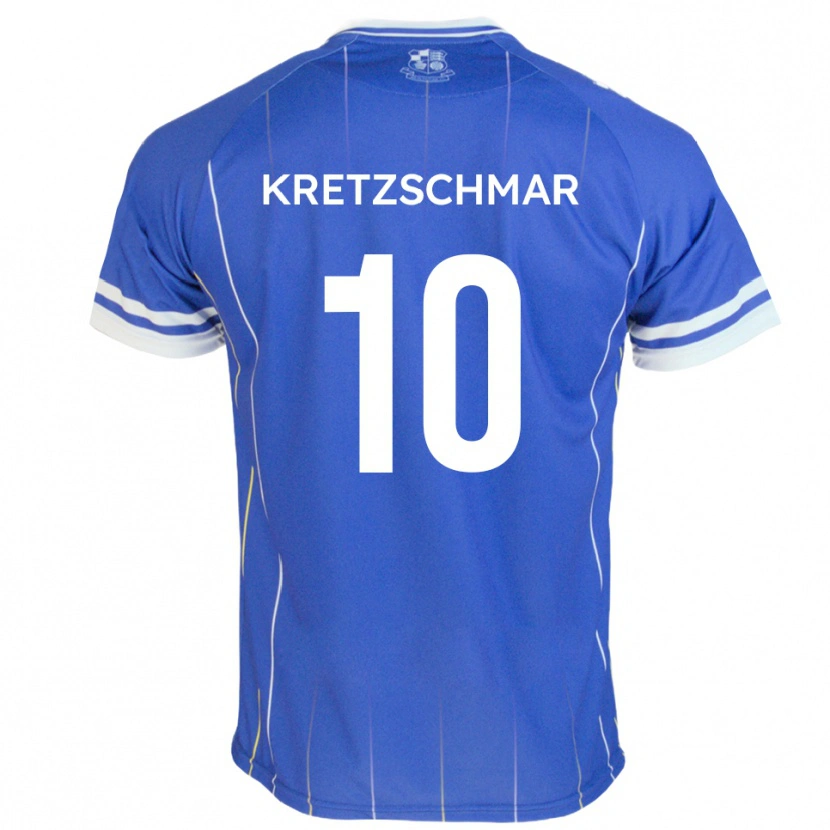 Danxen Damen Max Kretzschmar #10 Königsblau Heimtrikot Trikot 2025/26 T-Shirt