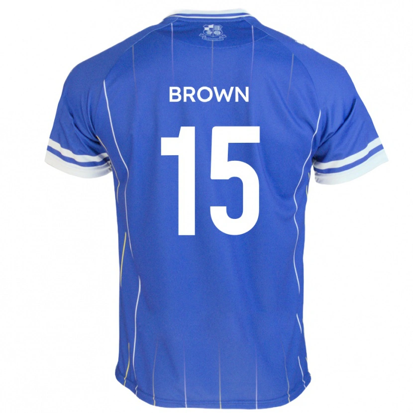 Danxen Damen Jed Brown #15 Königsblau Heimtrikot Trikot 2025/26 T-Shirt