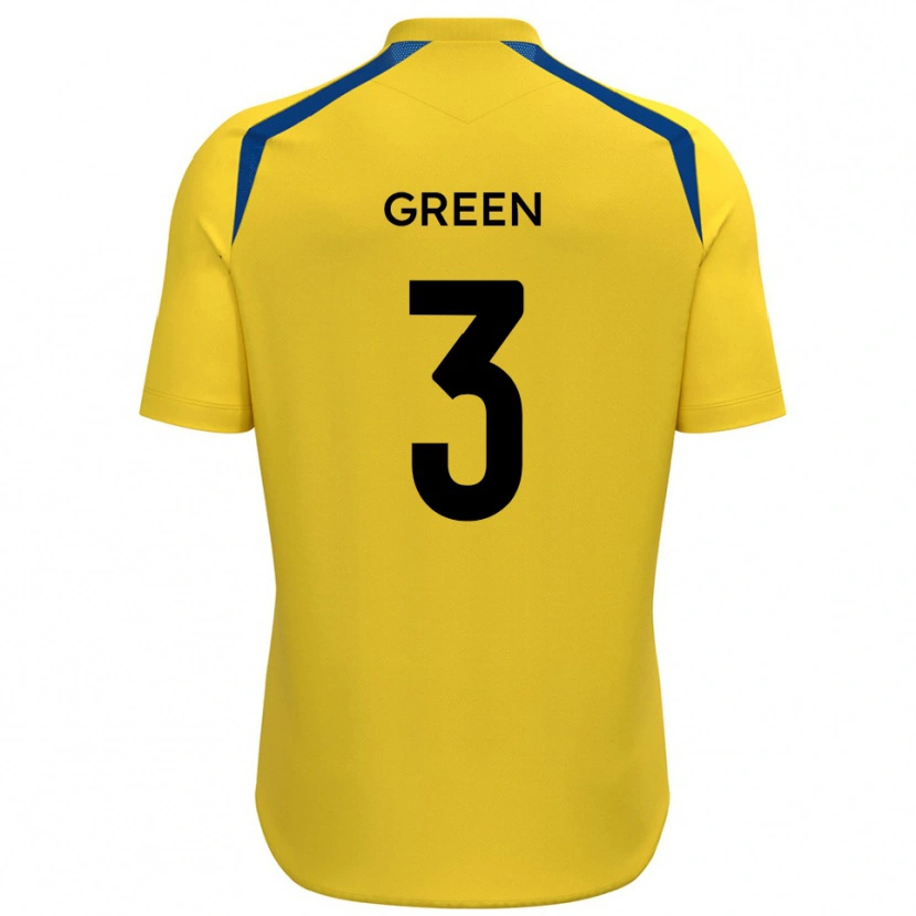 Danxen Damen Cameron Green #3 Gelb Blau Heimtrikot Trikot 2025/26 T-Shirt