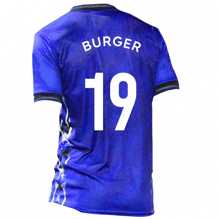 Danxen Damen Jake Burger #19 Blau Weiß Heimtrikot Trikot 2025/26 T-Shirt