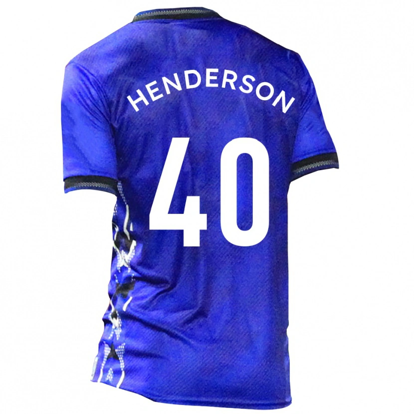Danxen Damen Ian Henderson #40 Blau Weiß Heimtrikot Trikot 2025/26 T-Shirt
