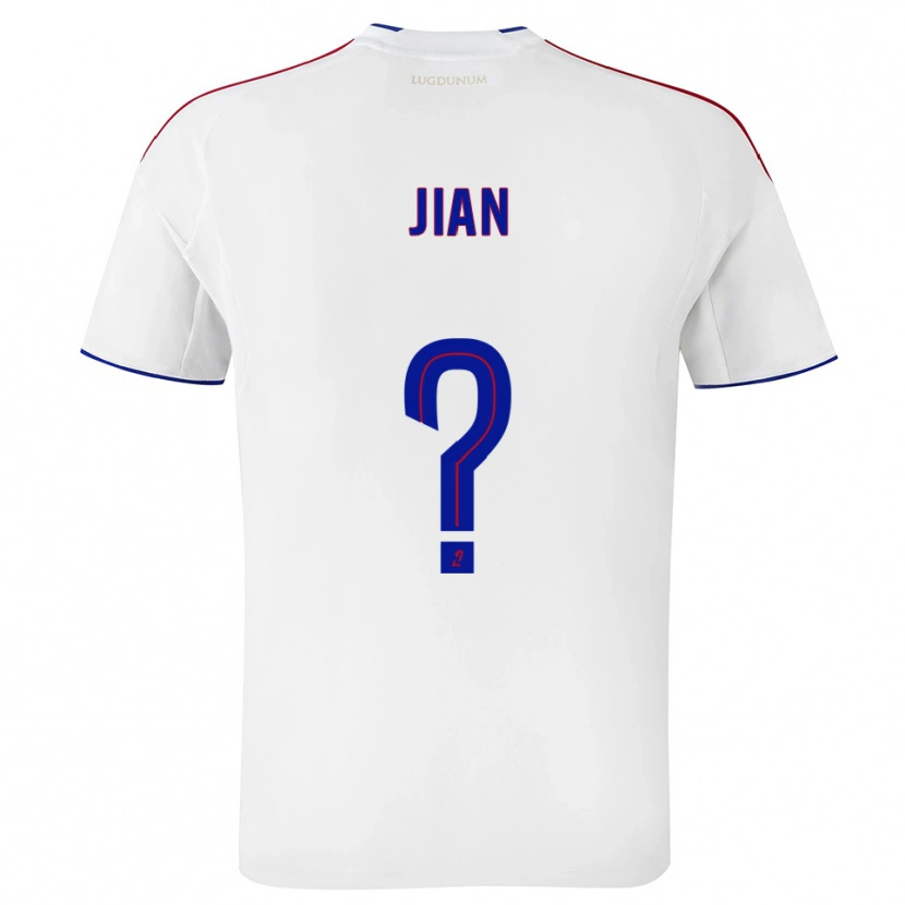 Danxen Damen Tao Jian #0 Weiß Rot Heimtrikot Trikot 2025/26 T-Shirt