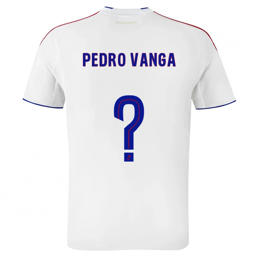 Danxen Damen Emerson Pedro Vanga #0 Weiß Rot Heimtrikot Trikot 2025/26 T-Shirt