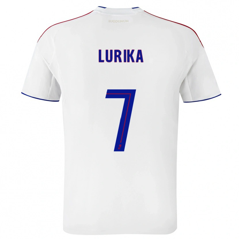 Danxen Damen Nehemie Lurika #7 Weiß Rot Heimtrikot Trikot 2025/26 T-Shirt