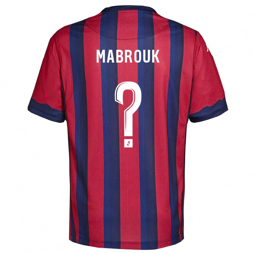 Danxen Damen Adam Mabrouk #0 Burgunder Marine Heimtrikot Trikot 2025/26 T-Shirt