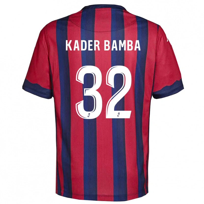 Danxen Damen Abdoul Kader Bamba #32 Burgunder Marine Heimtrikot Trikot 2025/26 T-Shirt