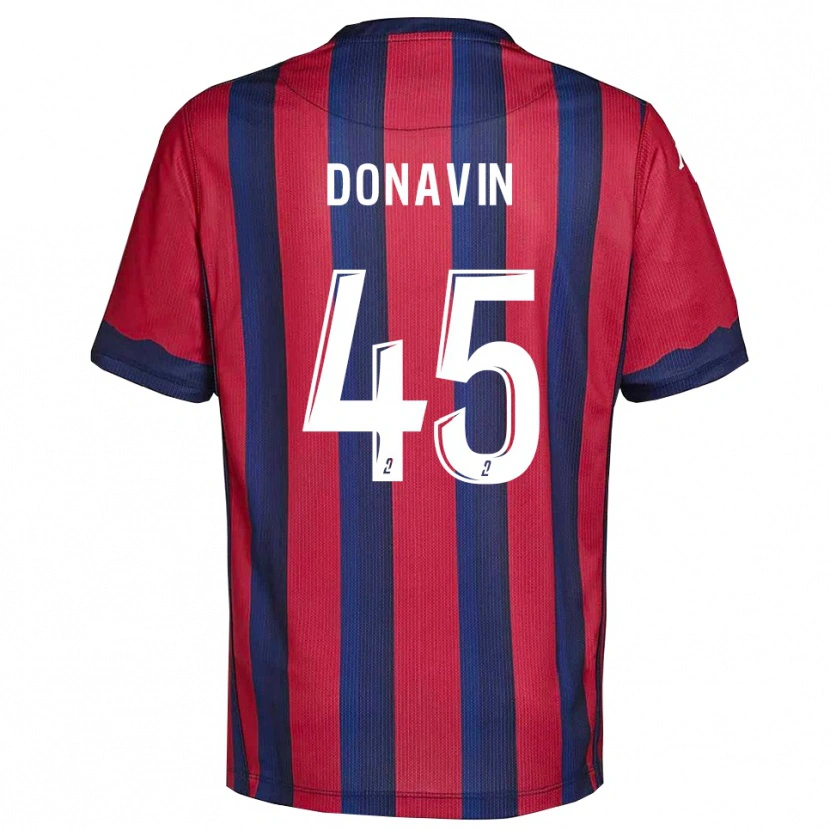 Danxen Damen Matys Donavin #45 Burgunder Marine Heimtrikot Trikot 2025/26 T-Shirt