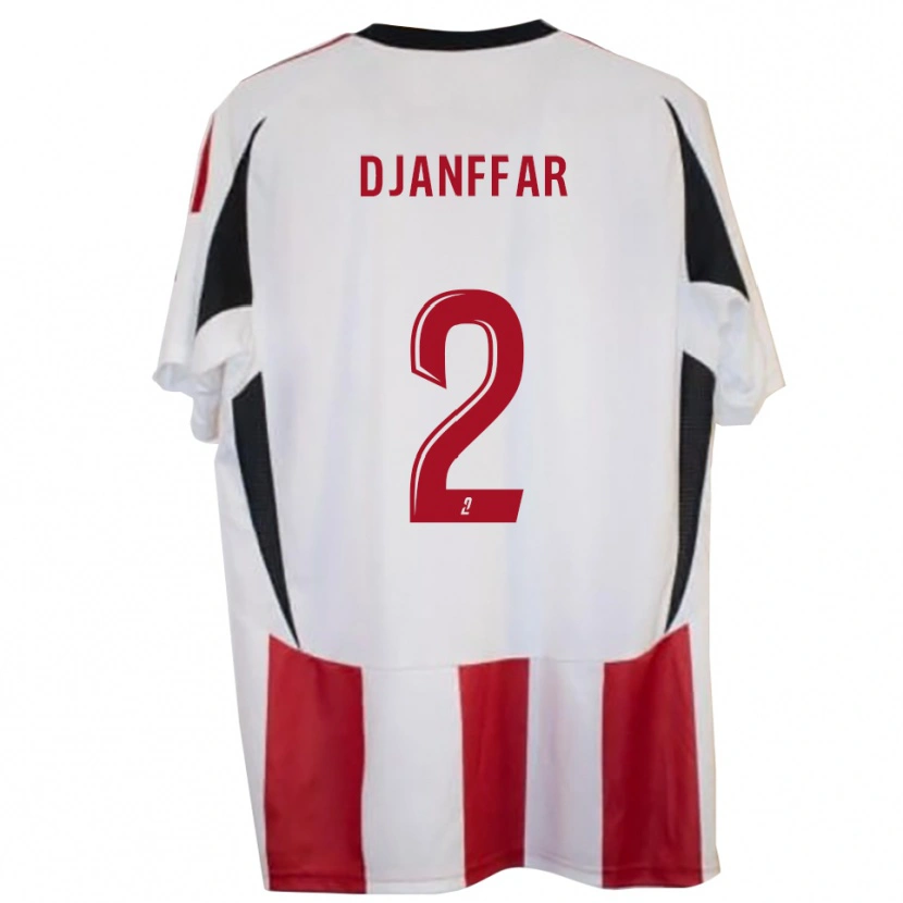 Danxen Damen Amane Djanffar #2 Rot Blau Heimtrikot Trikot 2025/26 T-Shirt
