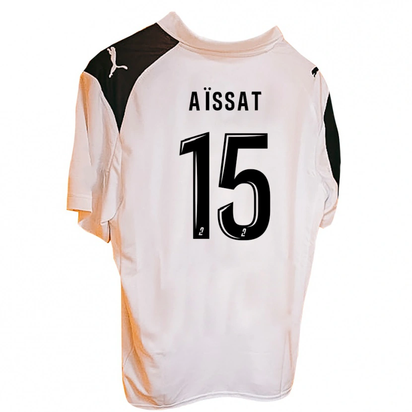 Danxen Damen Oscar Aïssat #15 Schwarz Weiß Heimtrikot Trikot 2025/26 T-Shirt