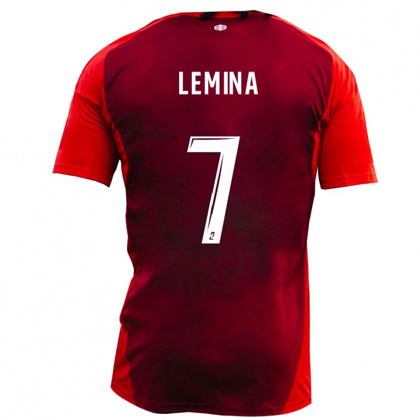 Danxen Damen Noha Lemina #7 Rot Burgund Heimtrikot Trikot 2025/26 T-Shirt