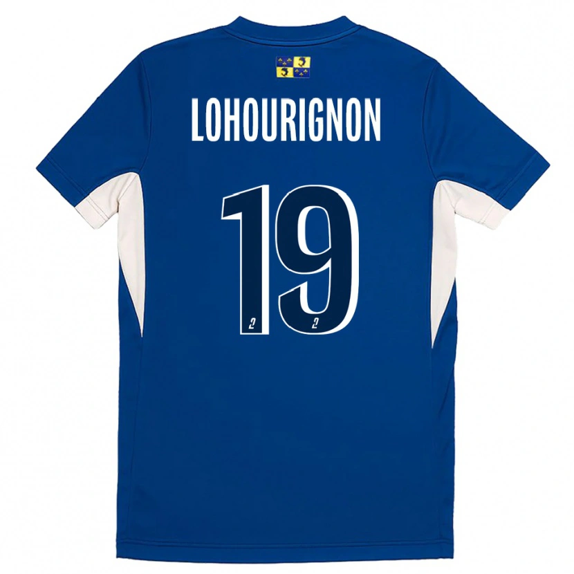 Danxen Damen Ndeye Lohourignon #19 Blau Marine Heimtrikot Trikot 2025/26 T-Shirt