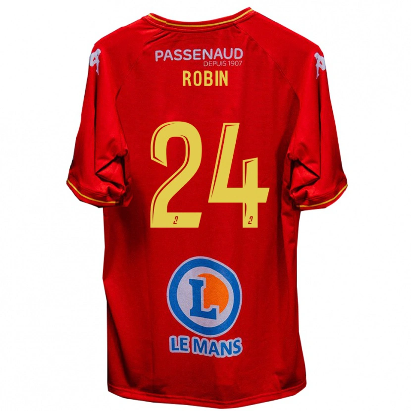 Danxen Damen Milan Robin #24 Rot Gelb Heimtrikot Trikot 2025/26 T-Shirt