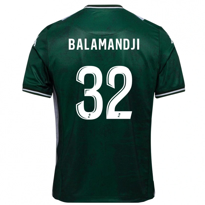 Danxen Damen Kossingou Balamandji #32 Grün Weiß Heimtrikot Trikot 2025/26 T-Shirt
