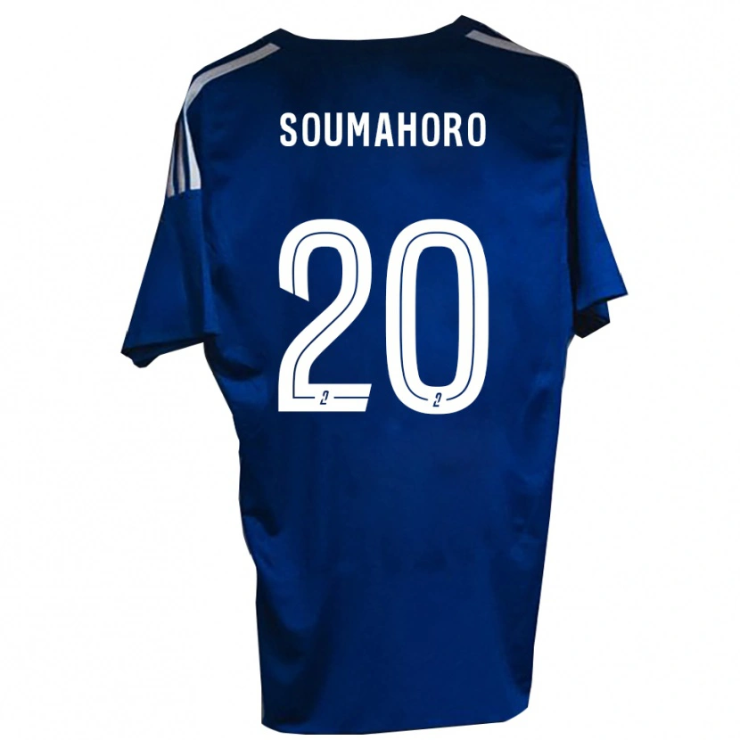 Danxen Damen Mamadou Soumahoro #20 Blau Weiß Heimtrikot Trikot 2025/26 T-Shirt