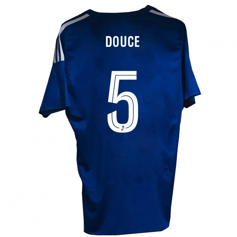 Danxen Damen Nassim Douce #5 Blau Weiß Heimtrikot Trikot 2025/26 T-Shirt