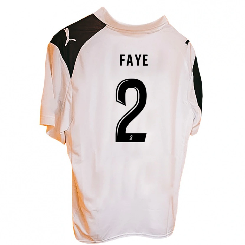 Danxen Damen Bilal Faye #2 Orange Schwarz Heimtrikot Trikot 2025/26 T-Shirt